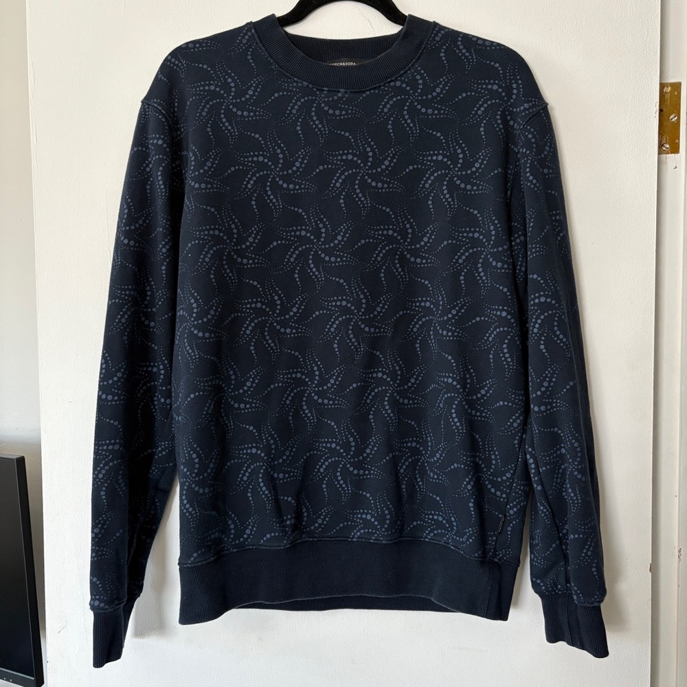 Scotch & Soda Sweater Men's Size Medium Navy Blue